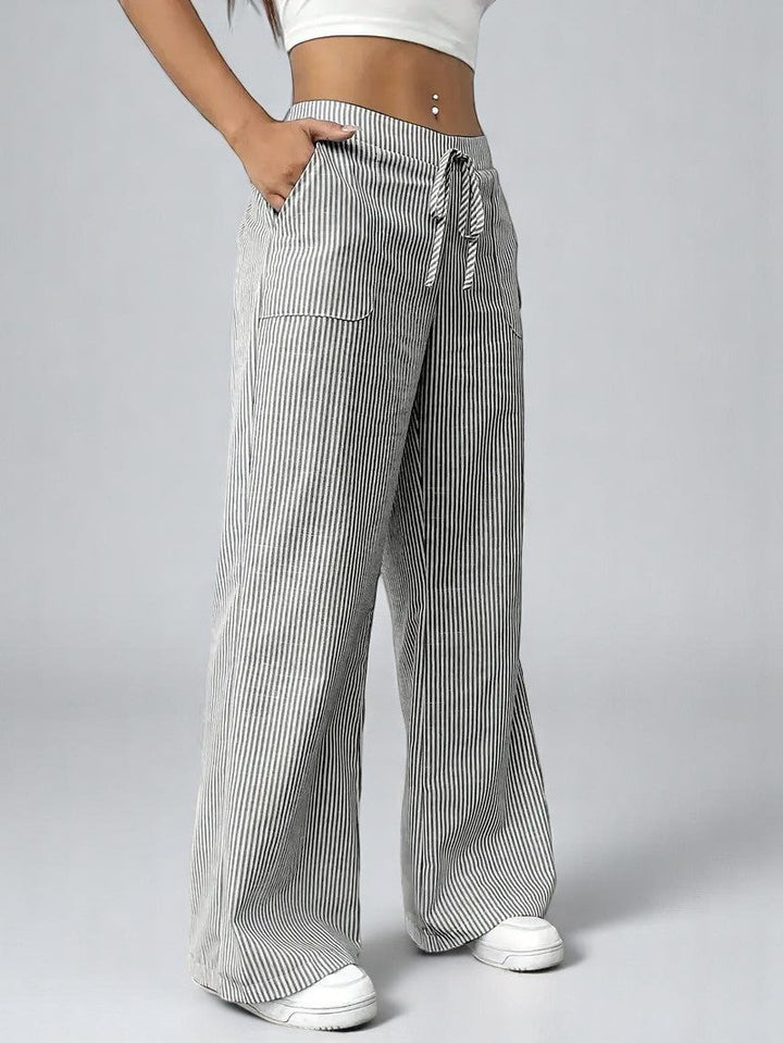 Monelle™ | Elegant Striped Pants