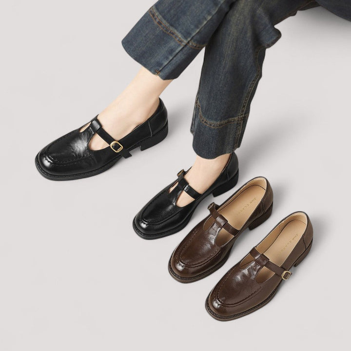 Avery™ | Orthopedic Square-Toe Mary Jane Shoes