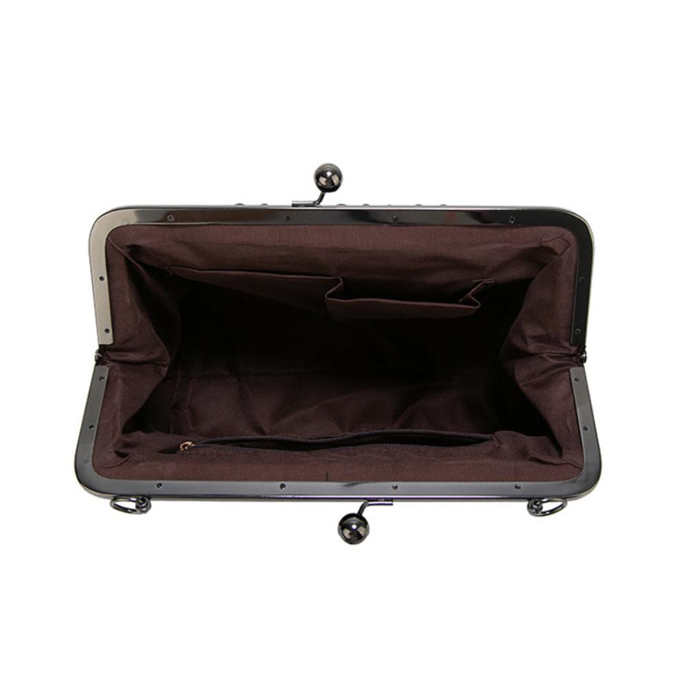 Celeste™ | Vintage Kiss-Lock Shoulder Bag