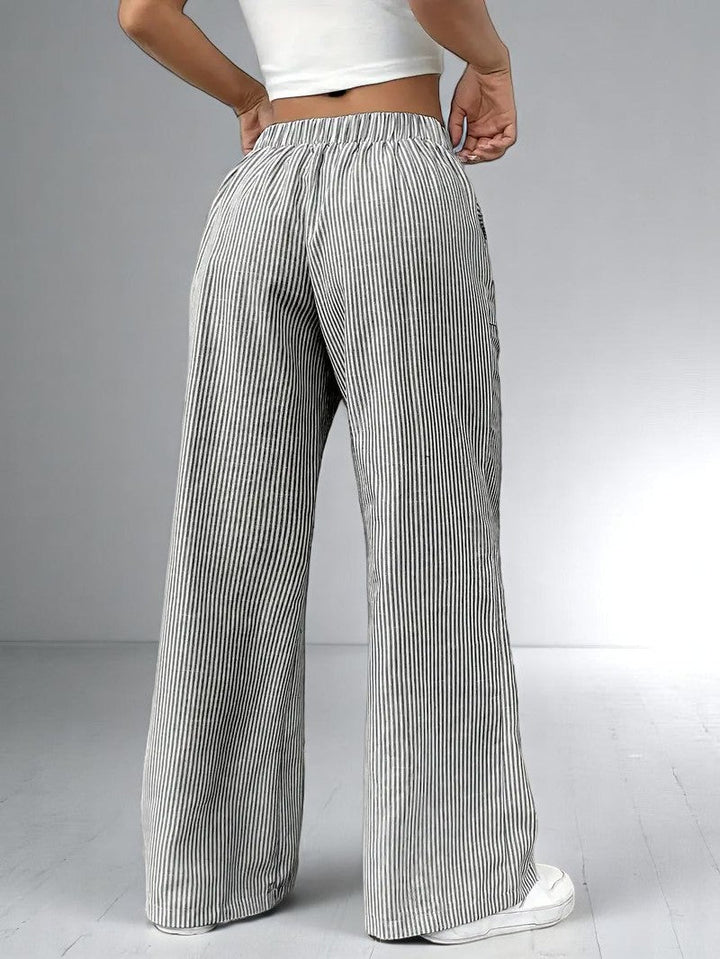 Monelle™ | Elegant Striped Pants