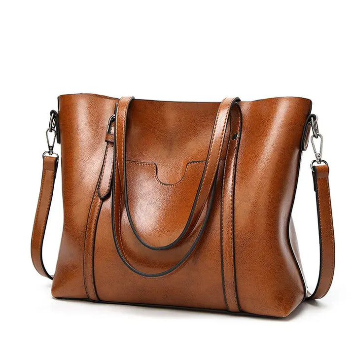 Mira™ | Premium Leather Tote Bag