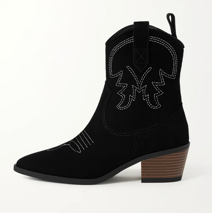 Dallas suede cowboy boots