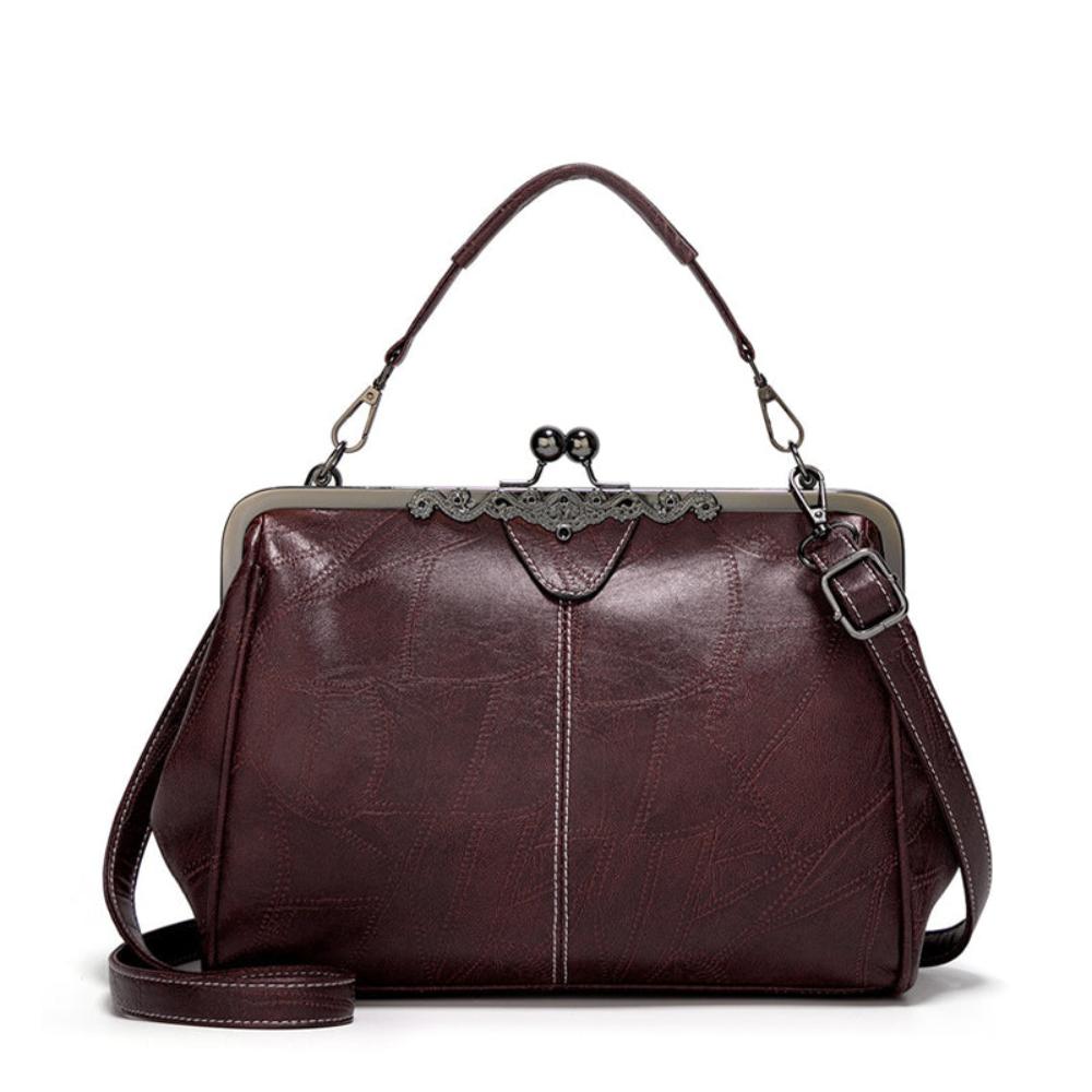 Celeste™ | Vintage Kiss-Lock Shoulder Bag