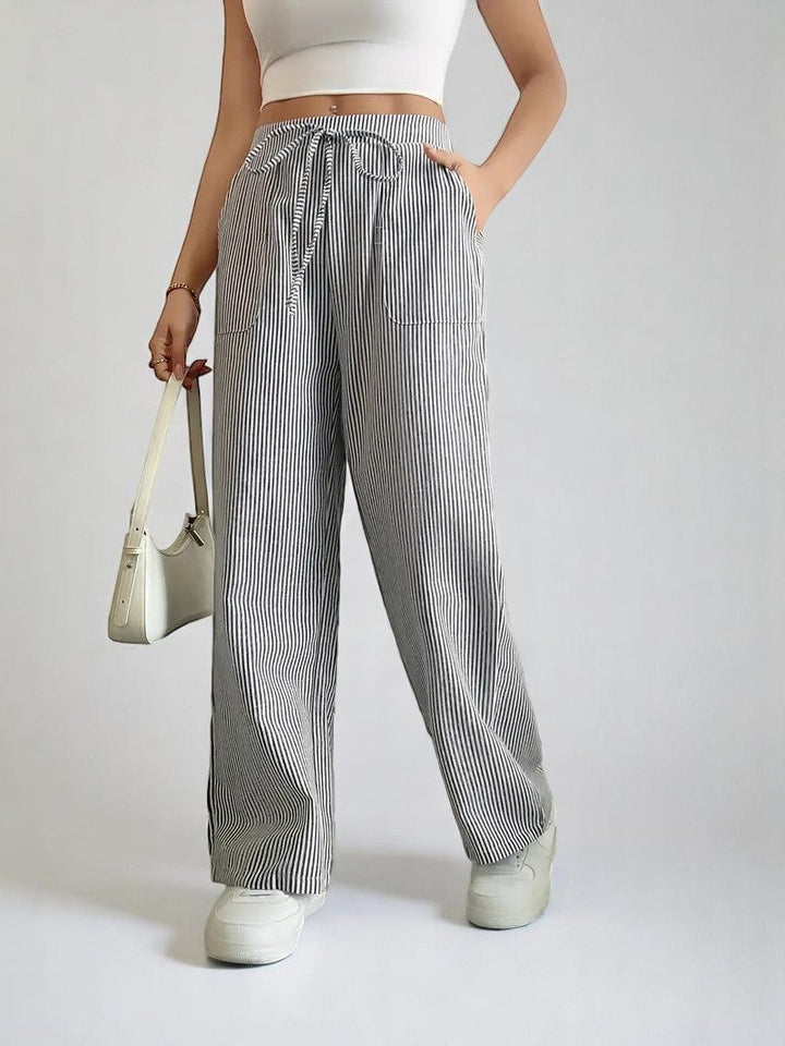 Monelle™ | Elegant Striped Pants