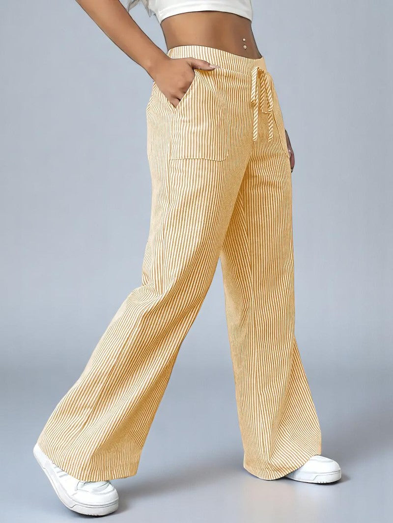 Monelle™ | Elegant Striped Pants
