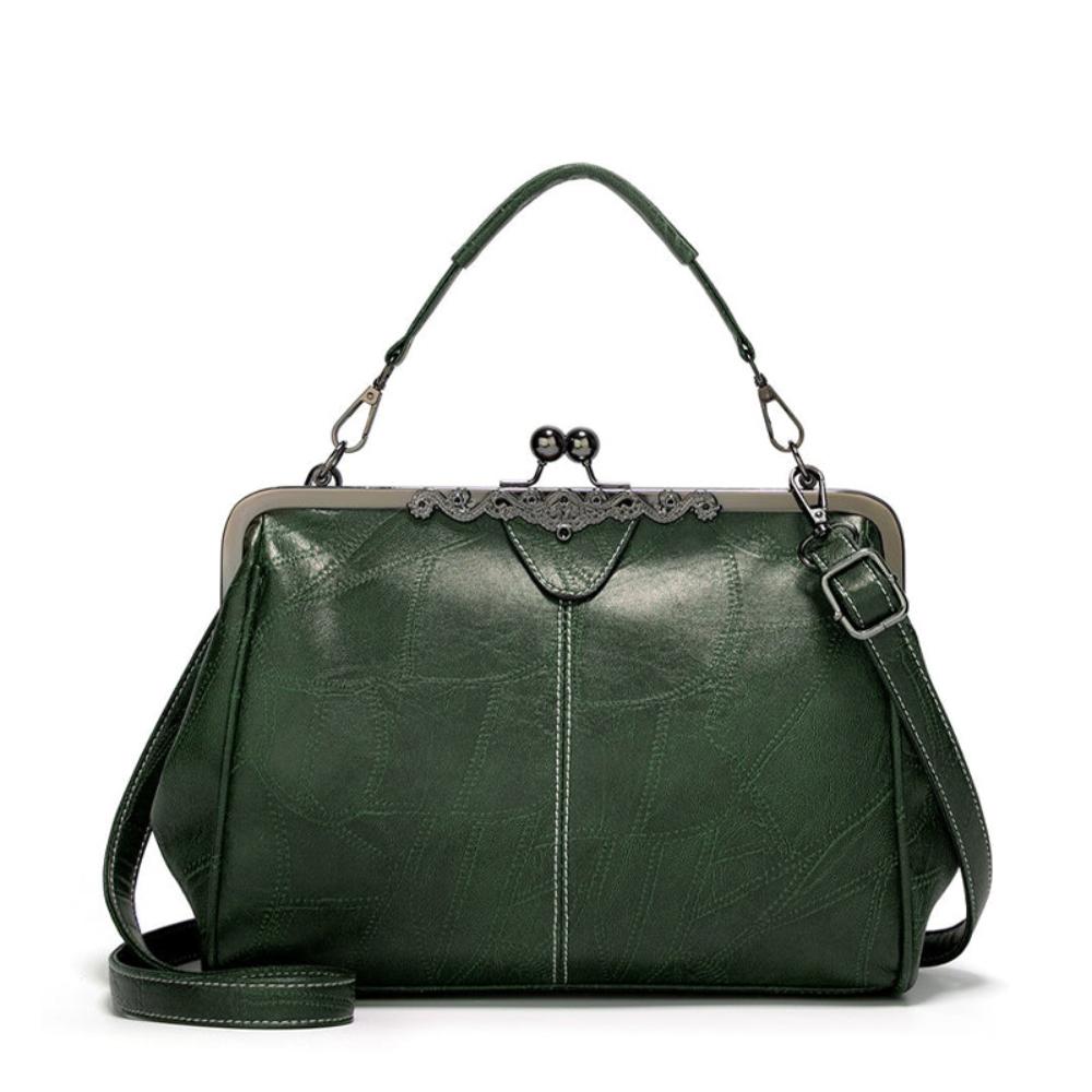 Celeste™ | Vintage Kiss-Lock Shoulder Bag