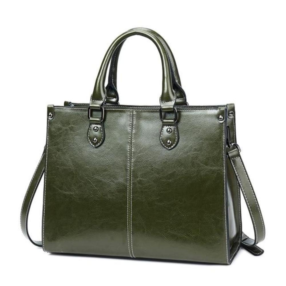 Grace™ | Classic Leather Tote Bag